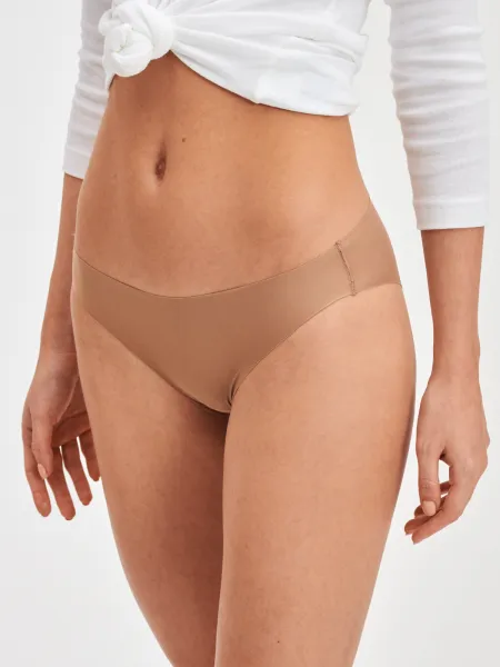GAP Farebné dámske nohavičky no-show bikini, 3ks