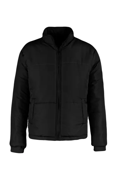 Trendyol čierny pánsky regular fit nafúknutý kabát.