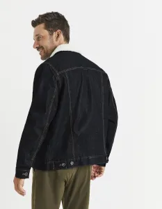 CELIO VUSHERPA Pánska bunda, tmavo modrá, veľkosť