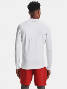 Biele športové tričko Under Armour UA CG Armour Fitted Crew
