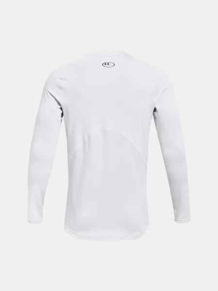 Biele športové tričko Under Armour UA CG Armour Fitted Crew