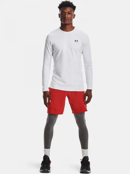 Biele športové tričko Under Armour UA CG Armour Fitted Crew