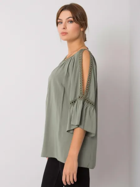 Blouse-TW-BZ-BI-82198.46-khaki
