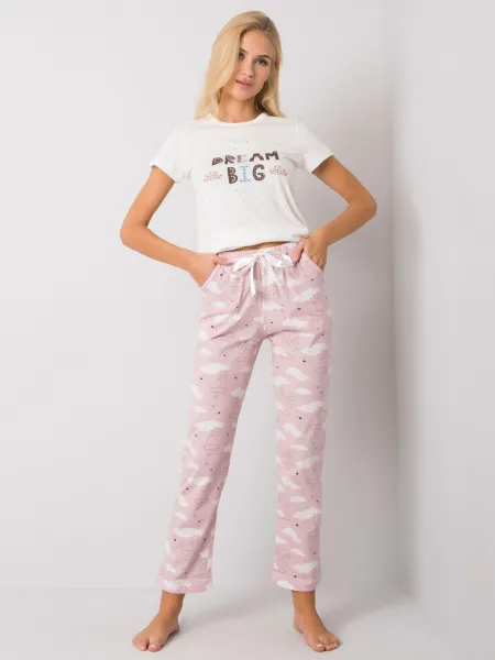 Pajamas-BR-PI-3256-white-pink