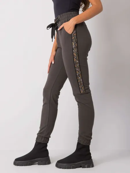Sweatpants-RV-DR-6891.54-dark khaki