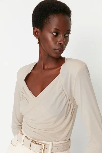 Dámske body Trendyol Knitted