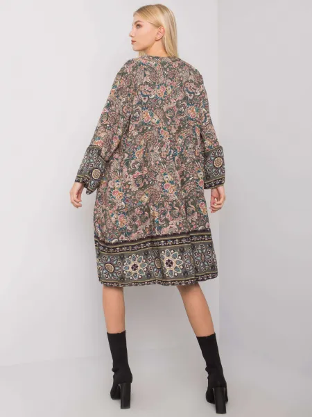 Dress-TW-SK-BI-5S0118B.25-khaki