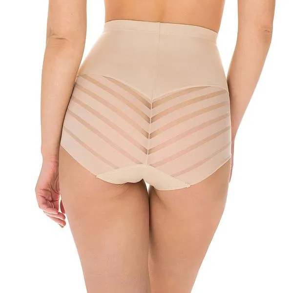 DIM DIAMS CONTROL HIGH WAIST MIDI - Dámske formujúce nohavičky s vysokým pásom - telová