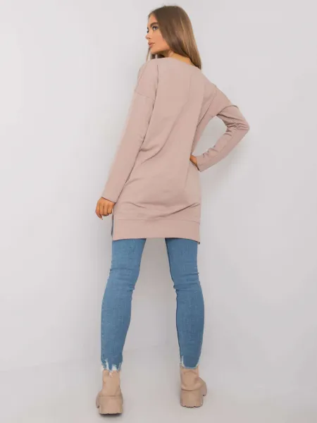 Tunic-RV-TU-7201.43P-dark beige