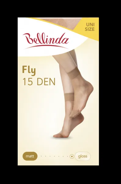 Bellinda 
FLY SOCKS 15 DEN - Dámske silonkové ponožky - amber