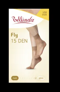 Bellinda 
FLY SOCKS 15 DEN - Dámske silonkové ponožky - amber