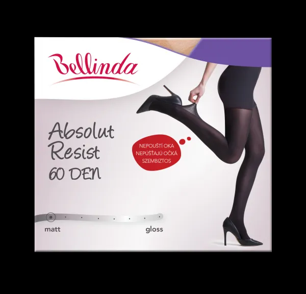 Bellinda 
ABSOLUT RESIST 60 DEN - Nepriehľadné pančuchové nohavice - čierna