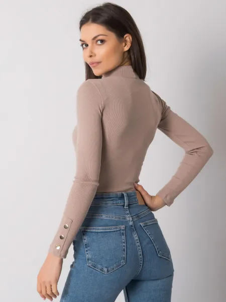 Blouse-RV-BZ-7259.20-dark beige