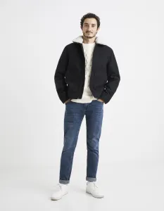 Tmavomodrá bunda Celio Vujackwoo2