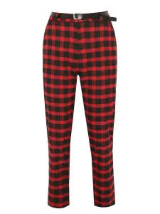 Dámske nohavice Top Secret Checkered