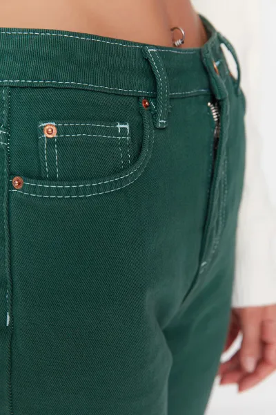 Dámske nohavice Trendyol High Waist