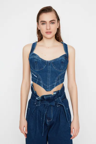Dámsky crop top Trendyol
