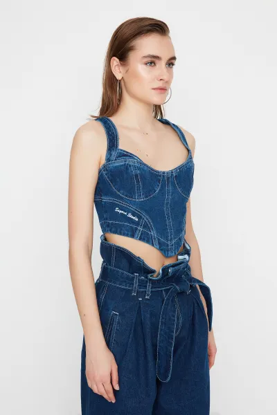 Dámsky crop top Trendyol