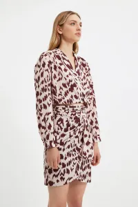 Trendyol X Sagaza Studio Multicolored Leopard Print Knit Skirt