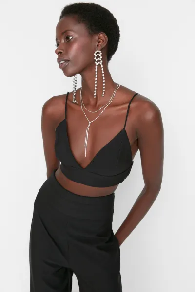 Dámsky Crop Top Trendyol Saks