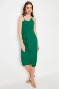 Dámske šaty Trendyol TPRSS19FZ0136/Emerald