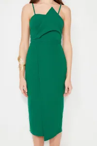 Dámske šaty Trendyol TPRSS19FZ0136/Emerald