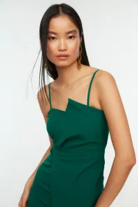 Dámske šaty Trendyol TPRSS19FZ0136/Emerald