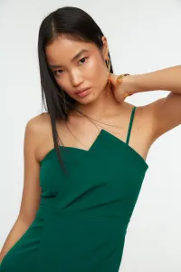 Dámske šaty Trendyol TPRSS19FZ0136/Emerald
