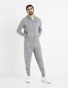 Šedé pánske tepláky Celio