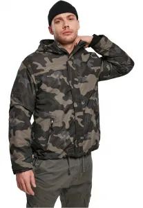 Windbreaker with darkcamo front zipper