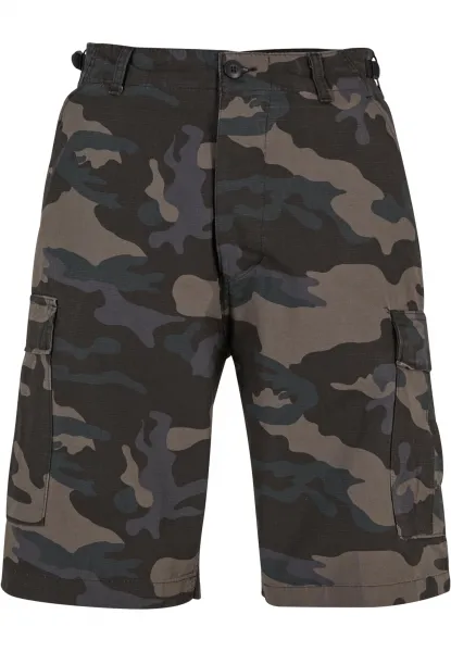 Brandit pánske kraťasy BDU Ripstop, dark camo - M