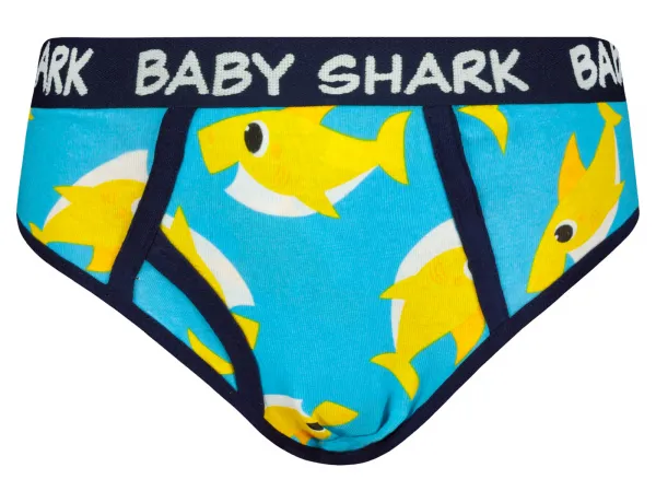 Chlapčenské slipy Baby Shark 5 Pack - Frogies