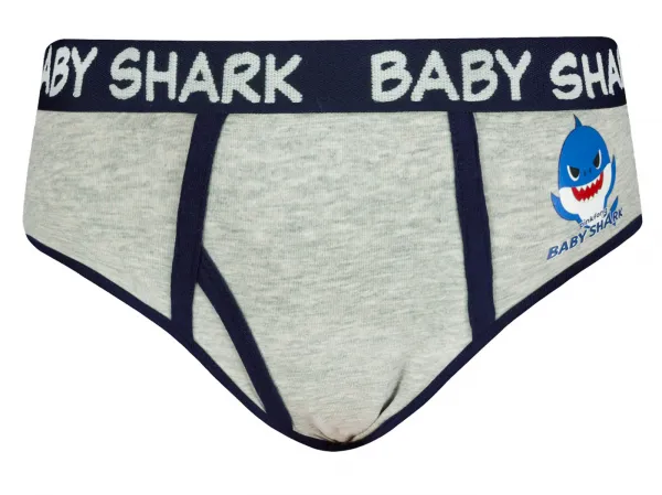 Chlapčenské slipy Baby Shark 5 Pack - Frogies
