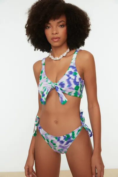Dámske bikinové nohavičky Trendyol Leopard