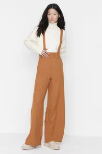 Dámske nohavice Trendyol TWOAW22TU0284/Black