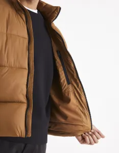 CELIO VUSUN Pánska bunda, hnedá, veľkosť