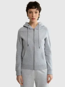 Big Star Dámska mikina na zips Sweat 171493 Black-901