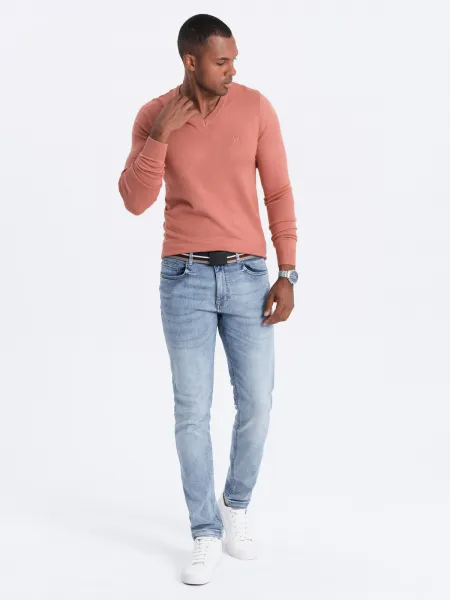 Pánsky sveter Ombre V-Neck