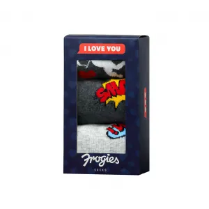 Pánske ponožky Frogies I Love You 3P