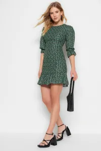 Trendyol Green Back Detail Woven Woven Dress