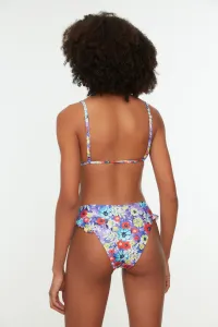 Trendyol Bikini Bottom - Mehrfarbig - Geblümt