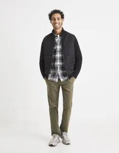 Kockované pre mužov Celio - biela, čierna