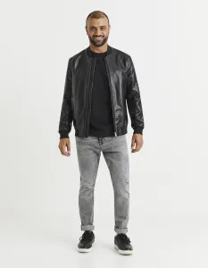Slim fit pre mužov Celio - sivá