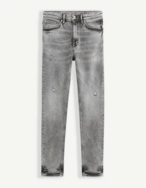 Slim fit pre mužov Celio - sivá