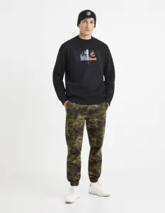 Mikiny bez kapuce pre mužov Celio - čierna