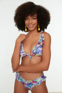 Trendyol Bikini Bottom - Mehrfarbig - Geblümt