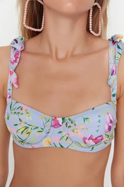 Dámske plavky vrchný diel Trendyol Underwire