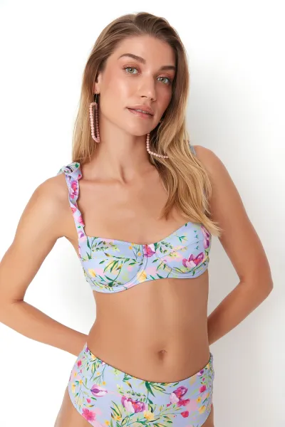 Dámske plavky vrchný diel Trendyol Underwire