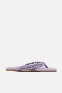 Trendyol Lilac Flat Toe Women's Flip-Flops Slippers