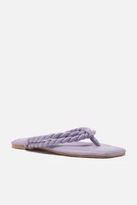 Trendyol Lilac Flat Toe Women's Flip-Flops Slippers